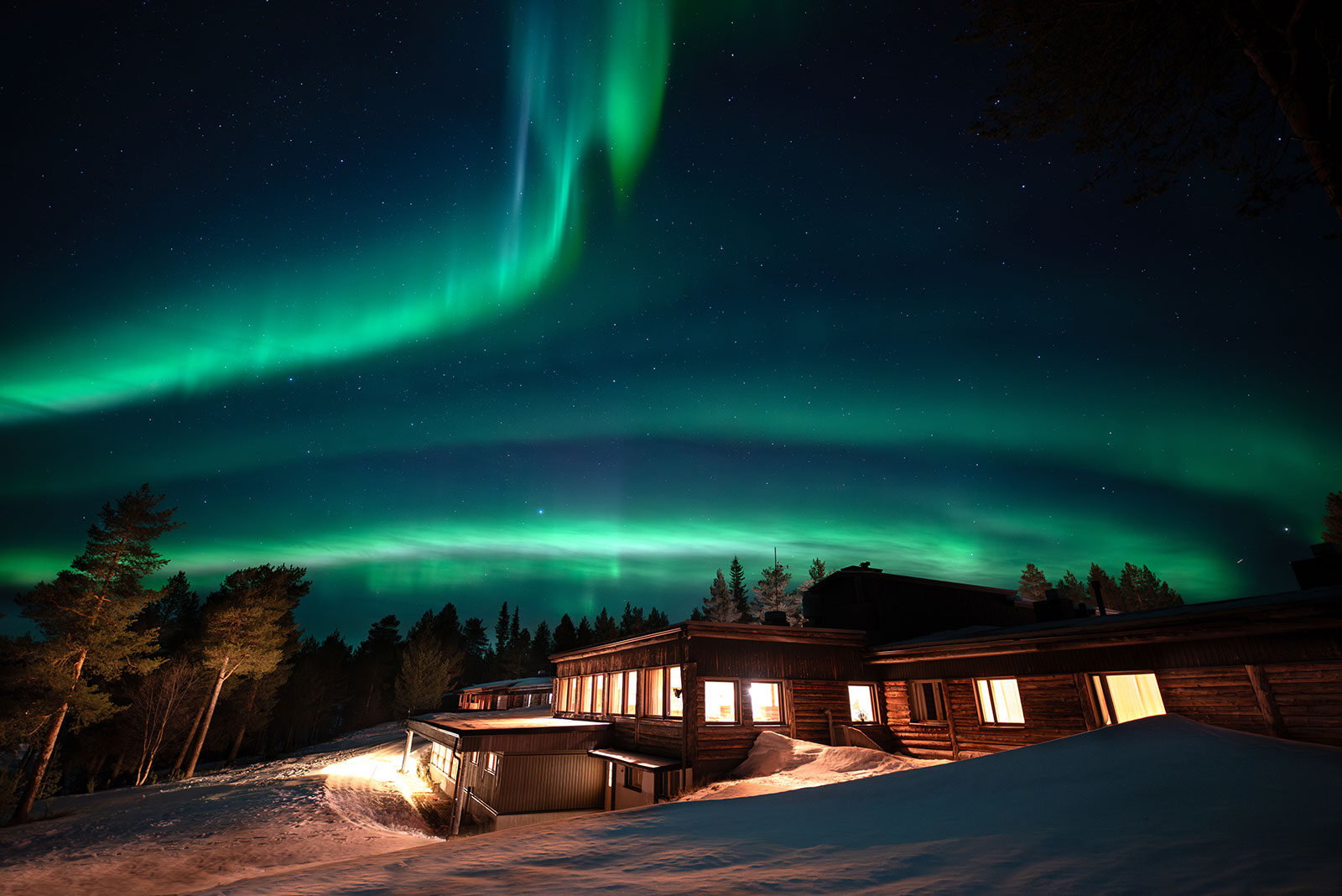 Kelo Resort Northern Lights