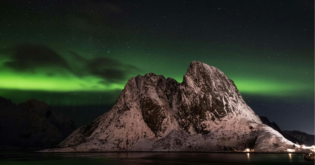 northern lights in Canada