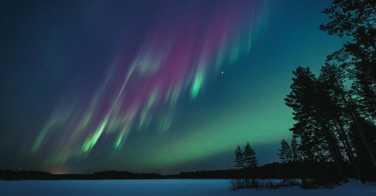 see northern lights in december finland